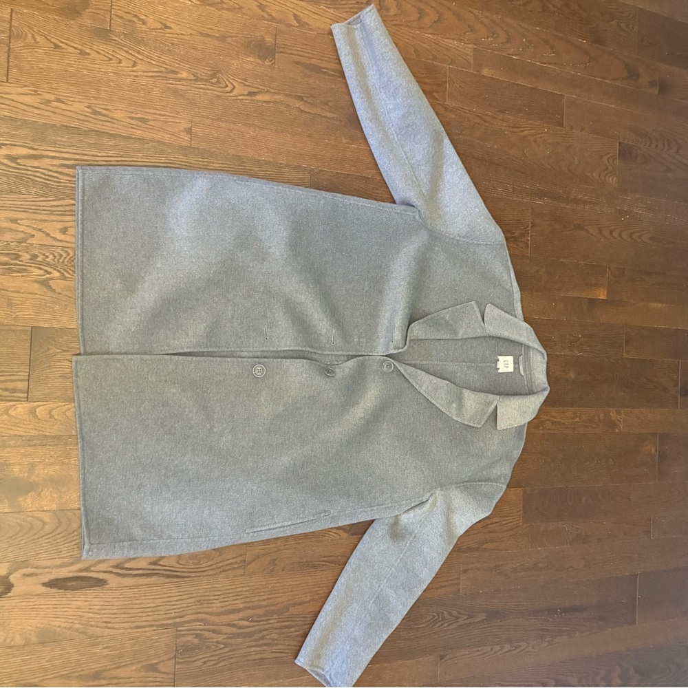 GAP Classic Gray Wool Coat